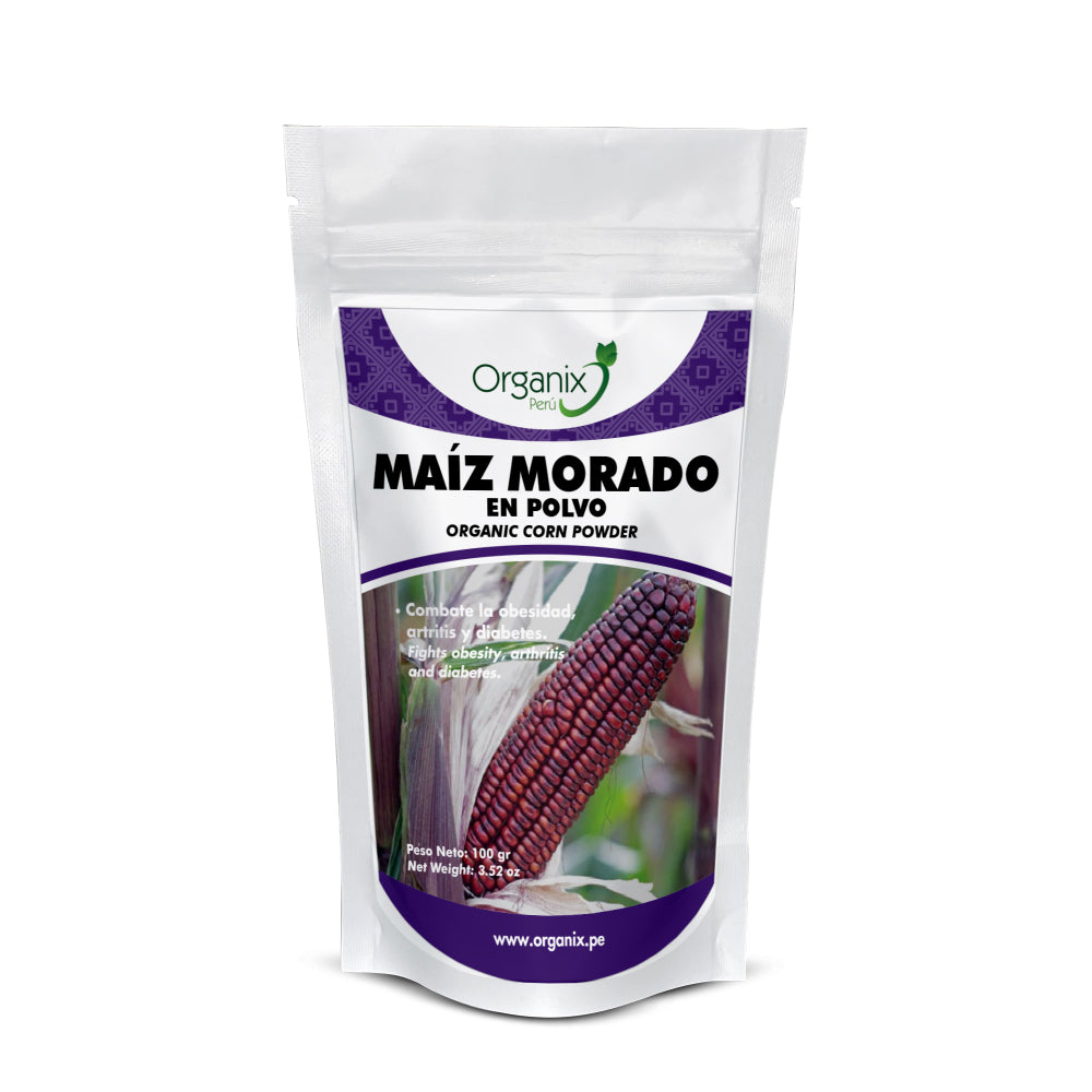 Maíz Morado en Polvo Organix Perú
