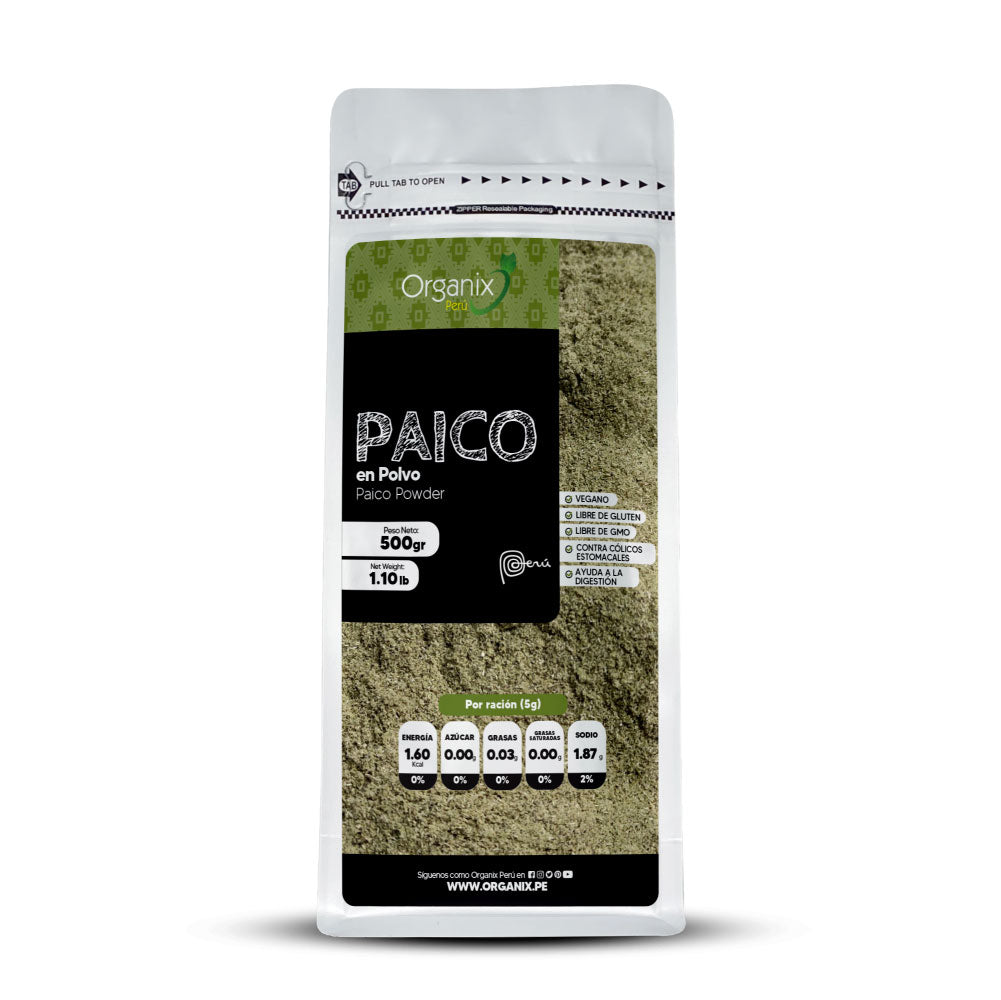 Paico en Polvo Organix Perú