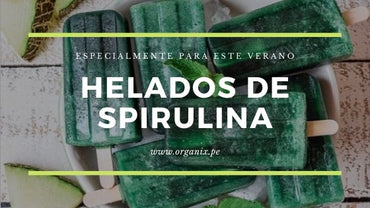 Helados de Spirulina | Organix Perú