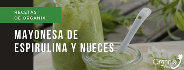 Mayonesa Vegana de Espirulina y Nueces | Organix Perú