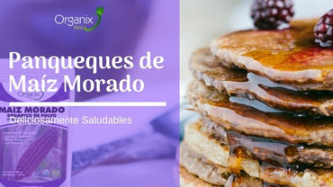 Panqueques de Maíz Morado | Organix Perú