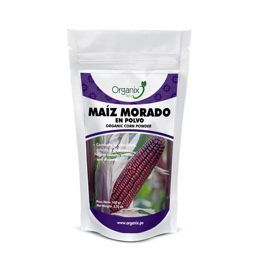 Maíz Morado en Polvo Organix Perú