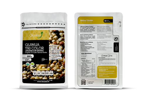 Quinua Tricolor en Granos Organix Perú