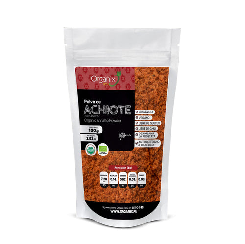 Achiote en Polvo | Organix Perú