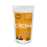 Cúrcuma Activada en Polvo Organix Perú – superalimento antioxidante natural con curcumina y pimienta negra.
