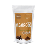 Harina de Algarrobo Organix Perú – superalimento natural sin azúcar ni gluten, fuente de fibra y antioxidantes.