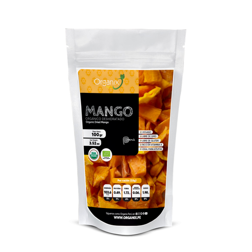 Mango Deshidratado Organix Perú