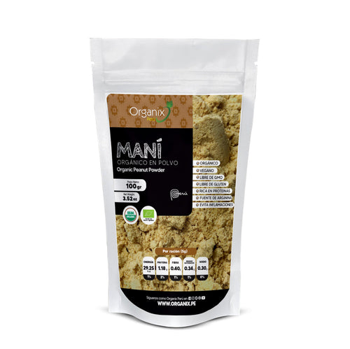 Harina de Maní Organix Perú | Proteína y sabor natural