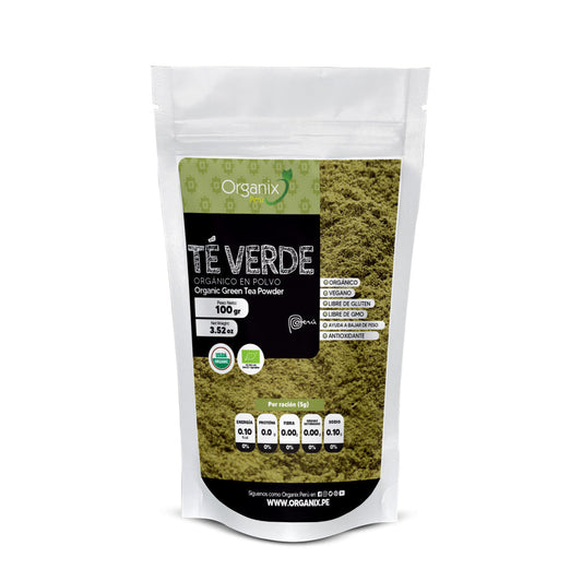 Té Verde en Polvo Organix Perú