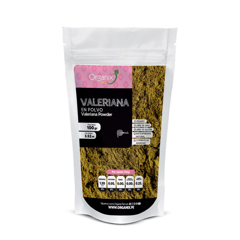 Valeriana en Polvo Organix Perú