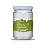 Aceite de Coco Sin Olor Organix Perú en envase de vidrio, orgánico y desodorizado, ideal para energía y salud cerebral.