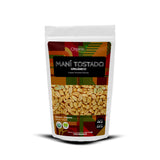 Package of Organix Perú organic roasted peanuts (Maní Tostado), 250g, rich in proteins, vitamins, and minerals for a healthy diet