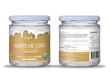 Aceite de Coco Organix Perú, aceite vegetal antioxidante, rico en ácidos fenólicos y ácidos grasos de cadena media