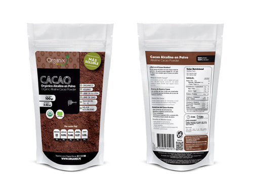 Cacao Alcalino Orgánico 100g