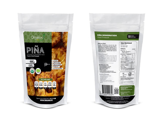 Piña Deshidratada Organix Perú