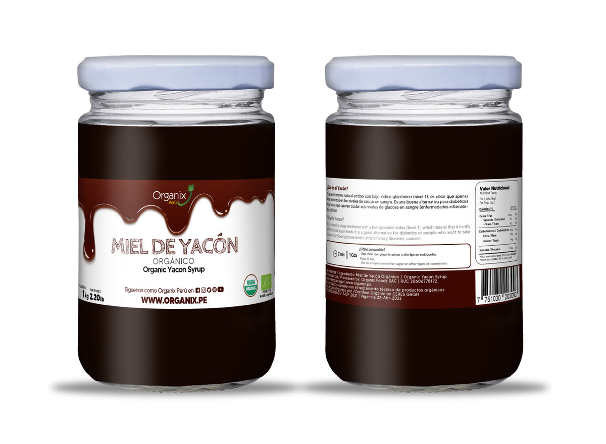 Miel de Yacón Organix Perú