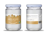 Aceite de Coco Organix Perú, aceite vegetal antioxidante, rico en ácidos fenólicos y ácidos grasos de cadena media