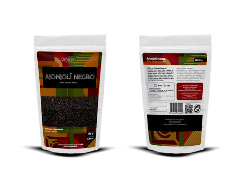 Ajonjolí Negro Natural Organix Perú