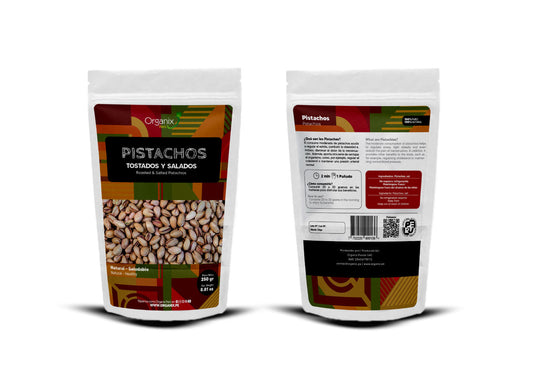 Pistachos Tostados Salados Organix Perú