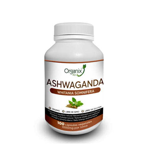 Cápsulas de Ashwaganda 1000mg x toma | Energía y Equilibrio Natural