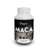 Cápsulas de Maca Negra Gelatinizada – Organix Perú