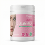 Colágeno hidrolizado MARINO Organix Perú 450g - envase frontal Colágeno + Camu-camu + Ácido Hialurónic + Biotina