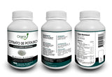 Citrato de Potasio Organix Perú con tabla nutricional detallada.