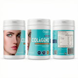 Información nutricional del Colágeno Hidrolizado Bovino Tipo I Organix Perú.