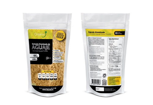 Aguaje Atomizado en Polvo - Organix Perú