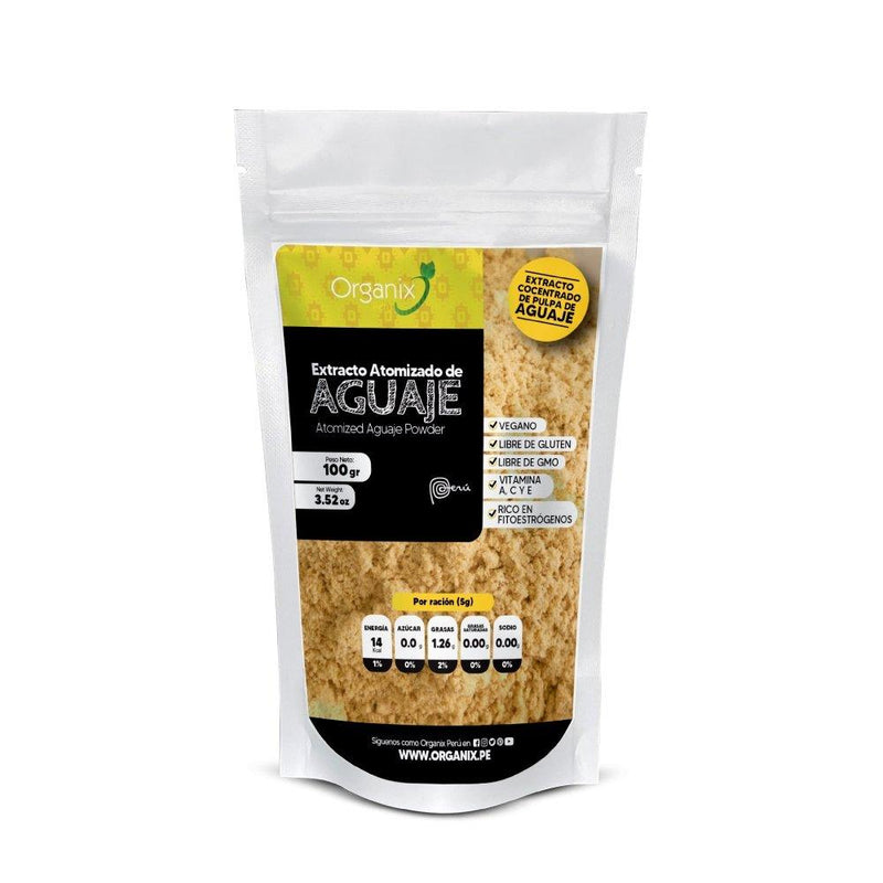 Aguaje Atomizado en Polvo - Organix Perú