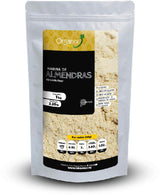 Harina de Almendras Organix Perú en doypack 250g, natural, sin gluten y rica en proteínas.