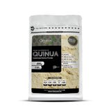 Harina de Quinua Gelatinizada Organix Perú en doypack de 250 g, superalimento natural andino rico en proteínas y fibra.