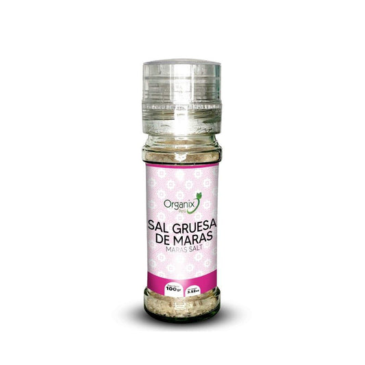 Sal Rosada Gruesa de Maras (Para Ensaladas y Parrillas) - Organix Perú