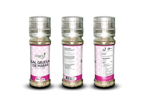 Sal Rosada Gruesa de Maras (Para Ensaladas y Parrillas) - Organix Perú