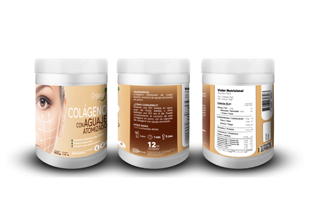 Hydrolyzed Collagen Powder & Atomized Aguaje 500gr - Bovine Type I