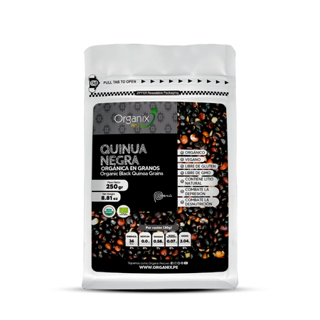 Organic Black Quinoa Grains
