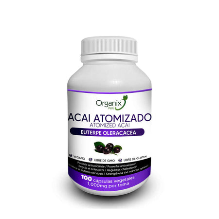 Cápsulas de Acai Atomizado - 1000mg x toma
