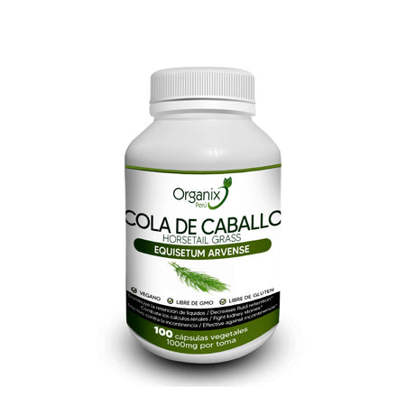 Cápsulas de Cola de Caballo - 1000mg x toma