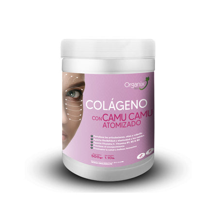 Hydrolyzed Collagen and Atomized Camu Camu 500 gr - Bovine Type I