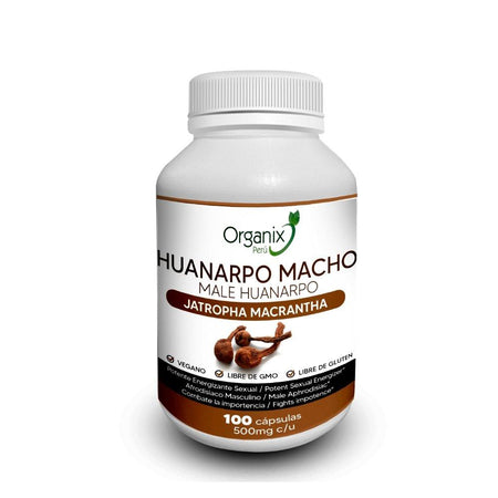 Cápsulas de Huanarpo Macho - Organix Perú