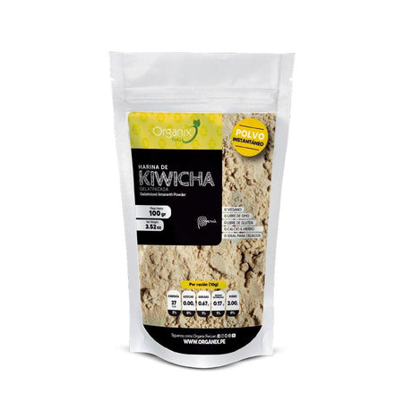 Harina de Kiwicha Gelatinizada (Instantánea) - Organix Perú