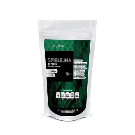 Spirulina en Polvo - Organix Perú